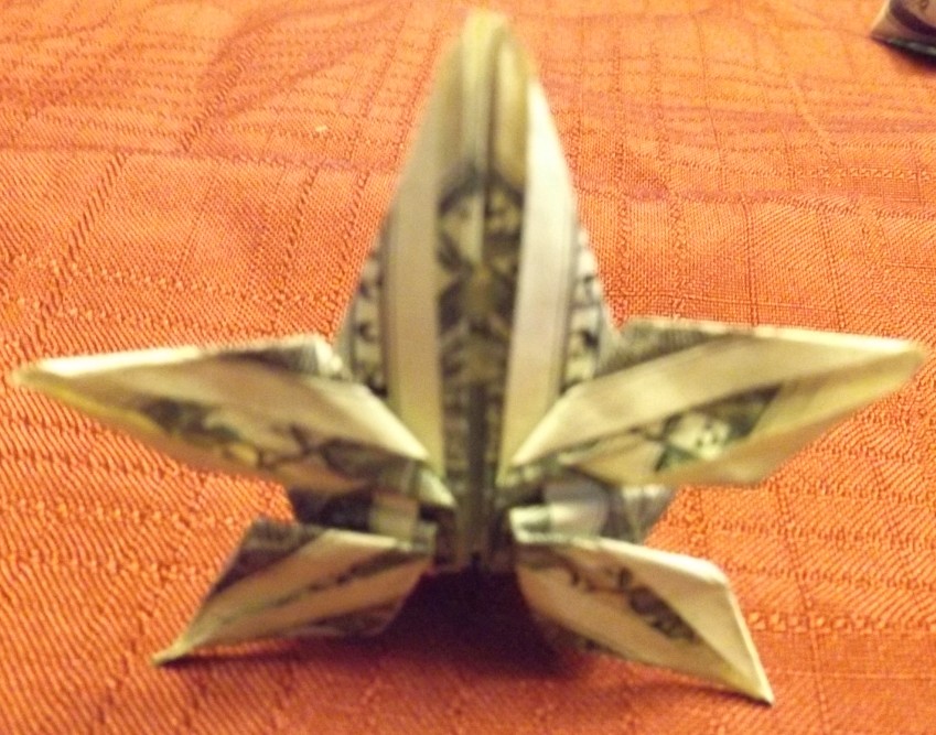 Joshua's-Origami-Folded-$1-Bills